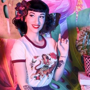 Sailor Jerry tattoo art tshirt